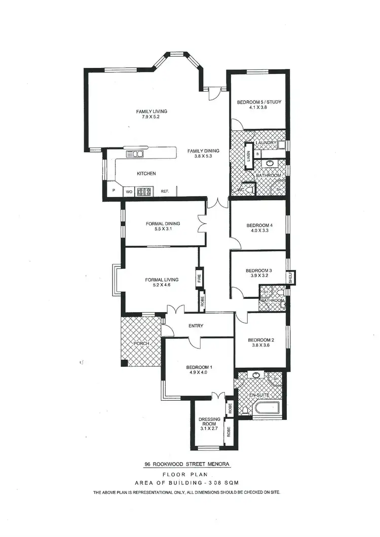 Floorplan of Homely house listing, 96 Rookwood Street, Menora WA 6050