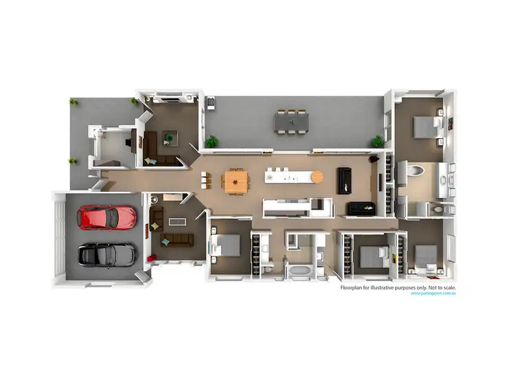 Floorplan of Homely house listing, 36 Balala Crescent, Bourkelands NSW 2650