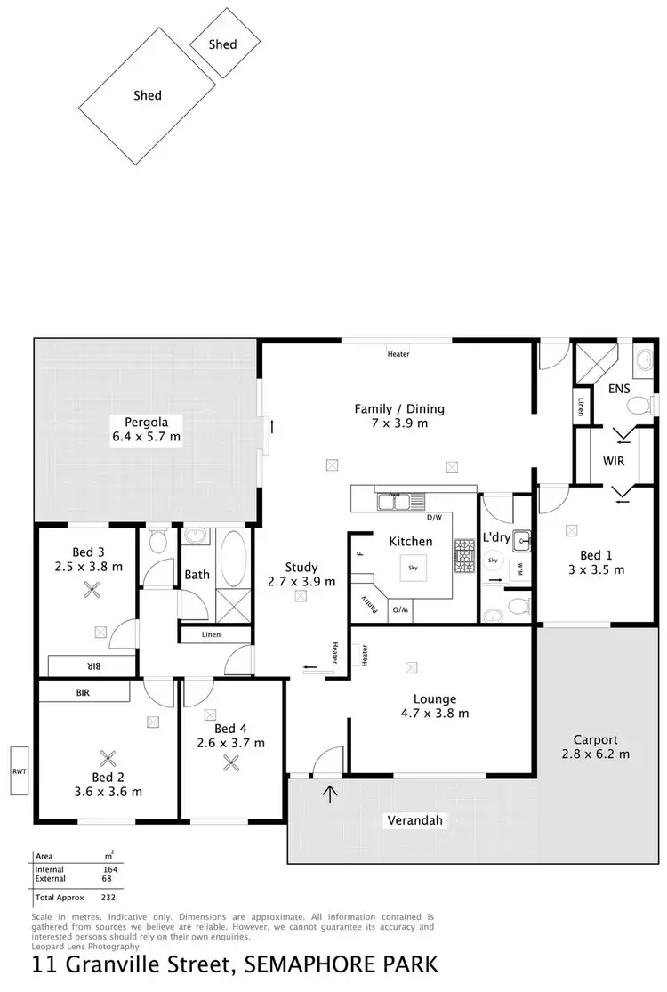 Floorplan of Homely house listing, 11 Granville Street, Semaphore Park SA 5019