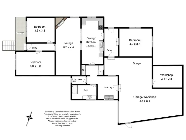 Floorplan of Homely house listing, 63 Preston Street, Queenstown TAS 7467