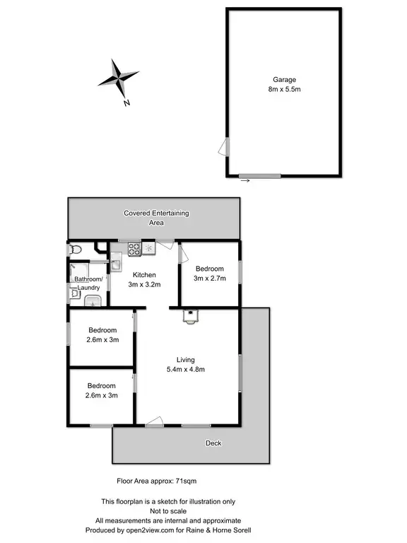 Floorplan of Homely house listing, 16 Nerine Street, Primrose Sands TAS 7173