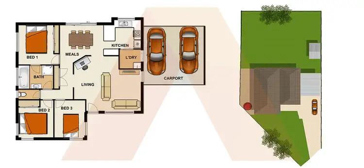 Floorplan of Homely house listing, 10 Stacey Court, Crestmead QLD 4132