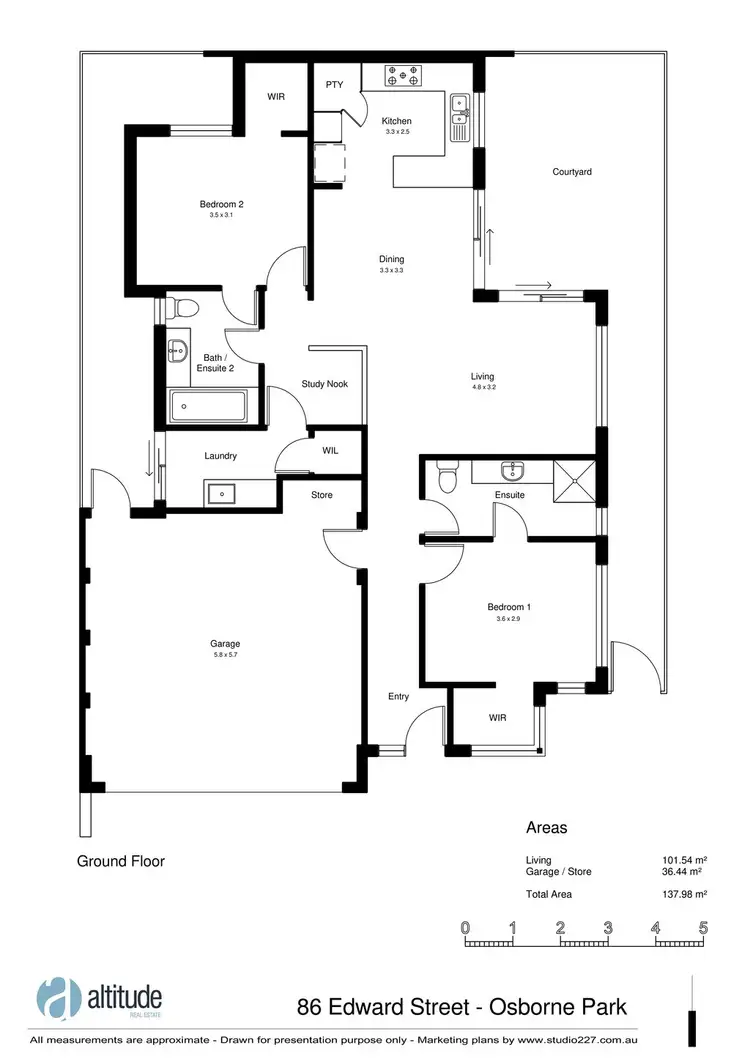Floorplan of Homely house listing, 86 Edward Street, Osborne Park WA 6017