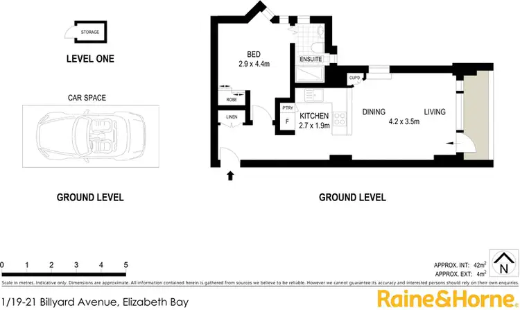 Floorplan of Homely apartment listing, 1/19-21 Billyard Avenue, Elizabeth Bay NSW 2011