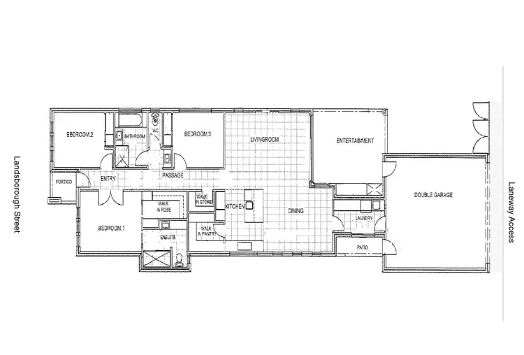 Floorplan of Homely house listing, 6b Landsborough St, Echuca VIC 3564