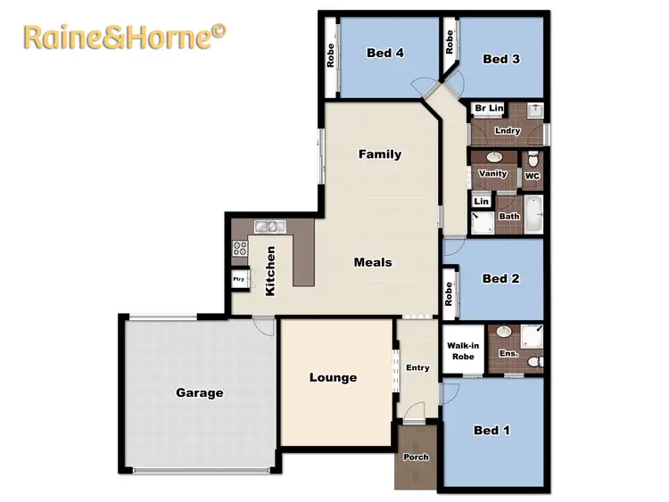 Floorplan of Homely house listing, 18 Sunvale Avenue, Dubbo NSW 2830