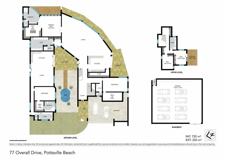 Floorplan of Homely house listing, 77 Overall Drive, Pottsville NSW 2489