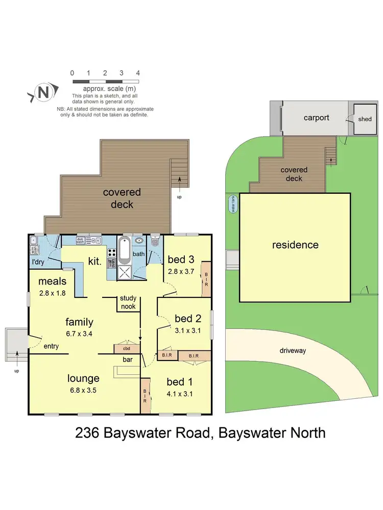 Floorplan of Homely house listing, 236 Bayswater Road, Bayswater North VIC 3153