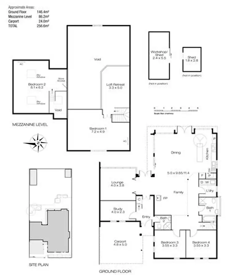 Floorplan of Homely house listing, 4 Francisco Street, South Fremantle WA 6162