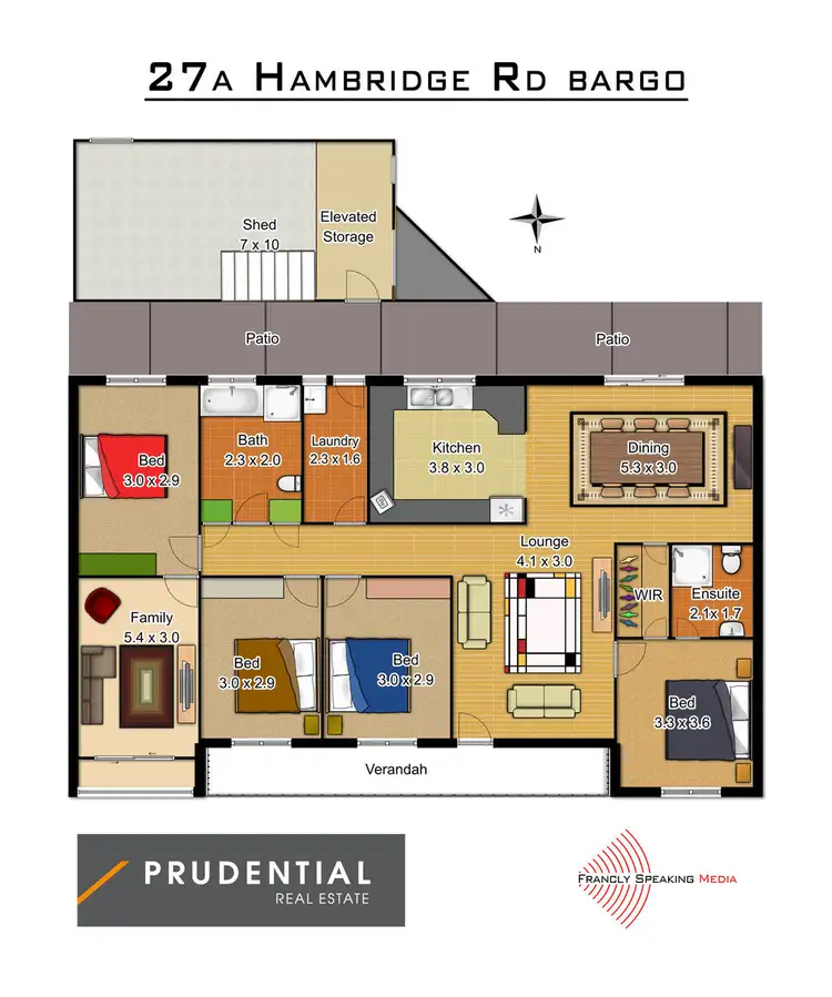 Floorplan of Homely house listing, 27A Hambridge Road, Bargo NSW 2574