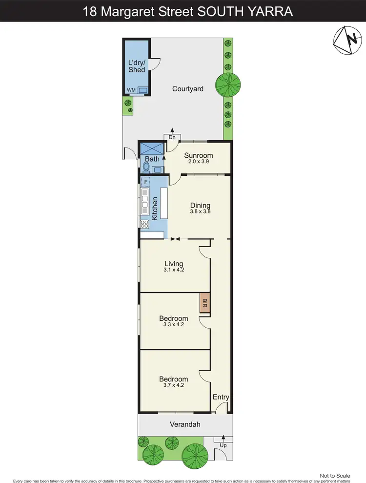 Floorplan of Homely house listing, 18 Margaret Street, South Yarra VIC 3141