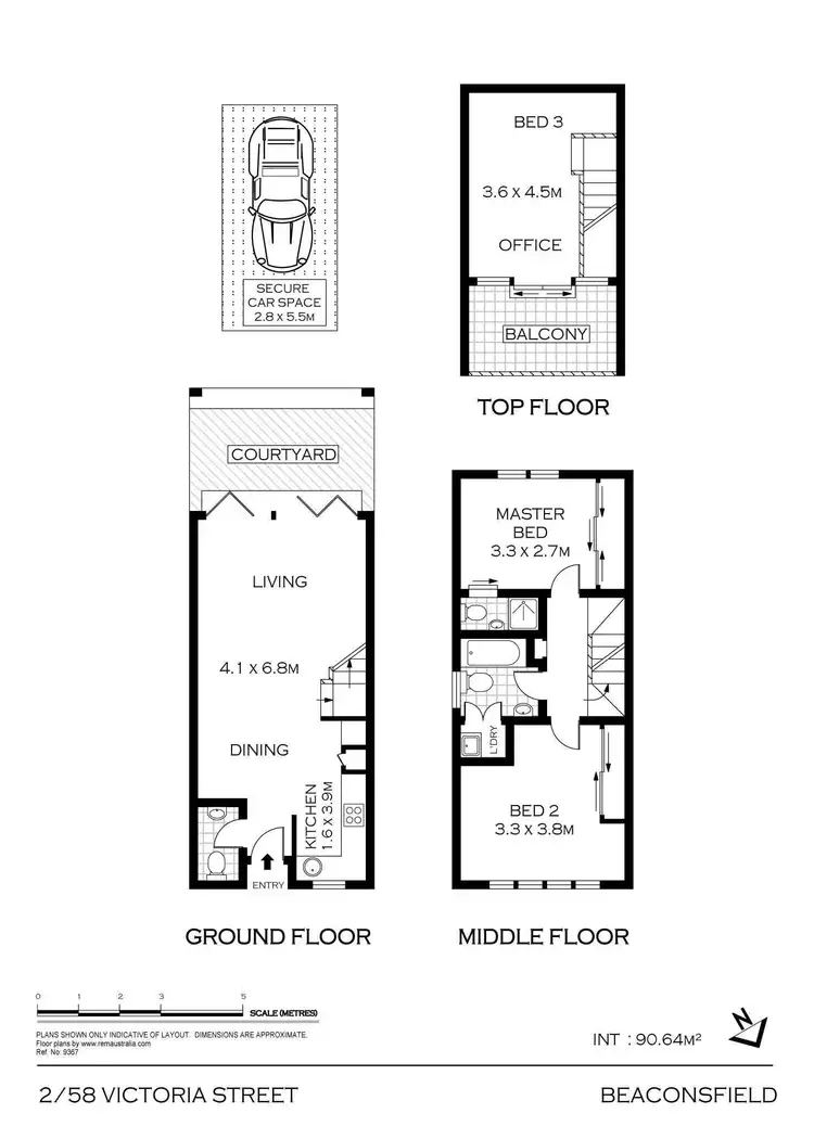 Floorplan of Homely house listing, 2/58 Victoria Street, Beaconsfield NSW 2015
