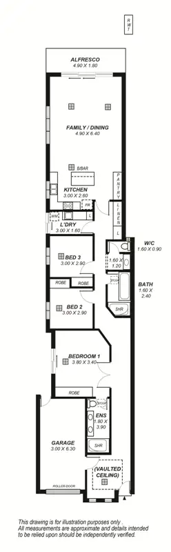 Floorplan of Homely house listing, 10B Mitchell Street, Glengowrie SA 5044