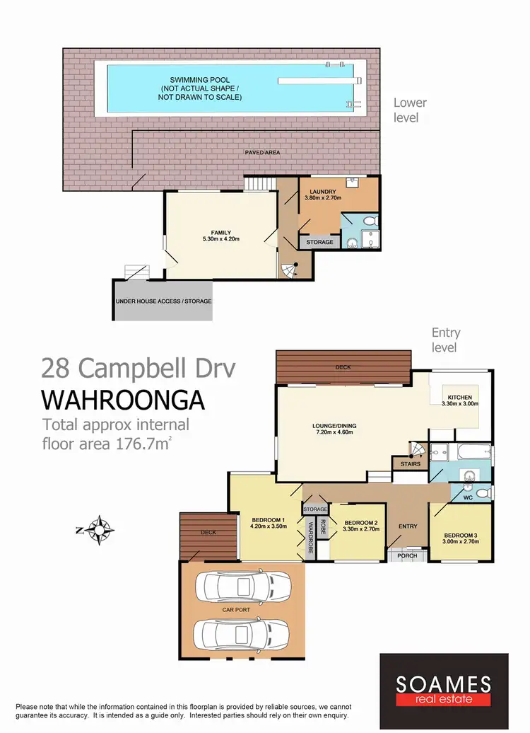 Floorplan of Homely house listing, 28 Campbell Drive, Wahroonga NSW 2076