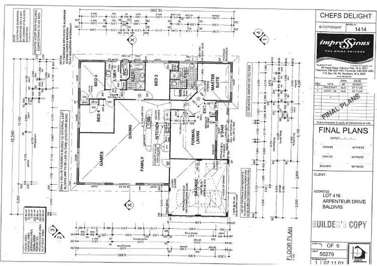 Floorplan of Homely house listing, 40 Arpenteur Drive, Baldivis WA 6171