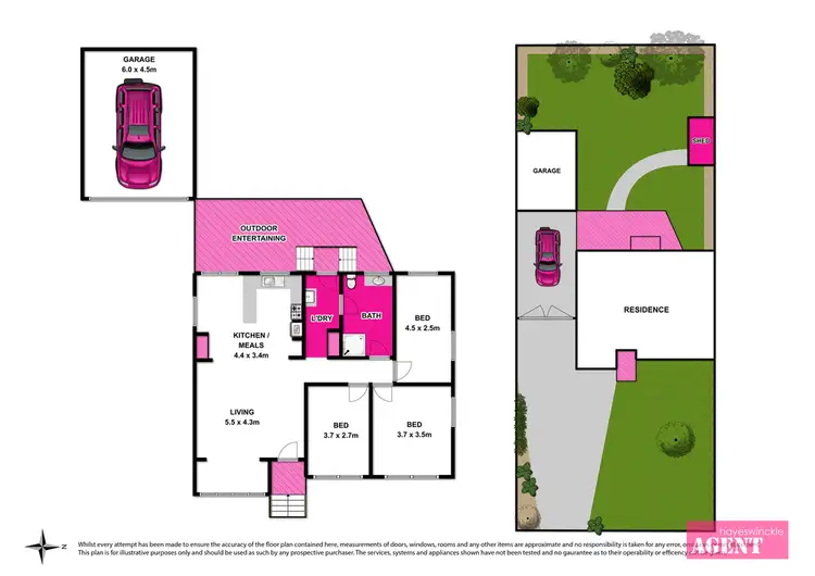 Floorplan of Homely house listing, 30 Fidge Crescent, Breakwater VIC 3219