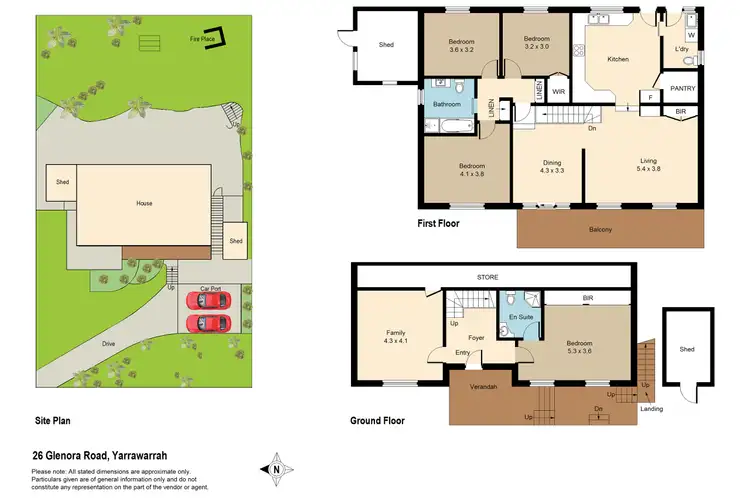 Floorplan of Homely house listing, 26 Glenora Road, Yarrawarrah NSW 2233