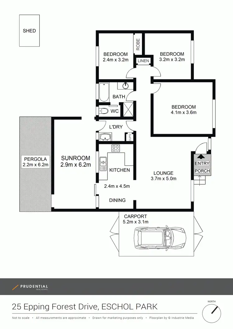 Floorplan of Homely house listing, 25 Epping Forest Drive, Eschol Park NSW 2558