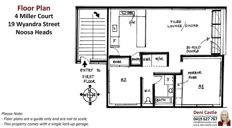 Floorplan of Homely unit listing, 4/19 Wyandra Street, Noosa Heads QLD 4567