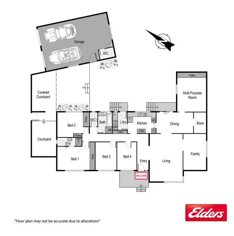 Floorplan of Homely house listing, 9 Templeton Street, Cook ACT 2614