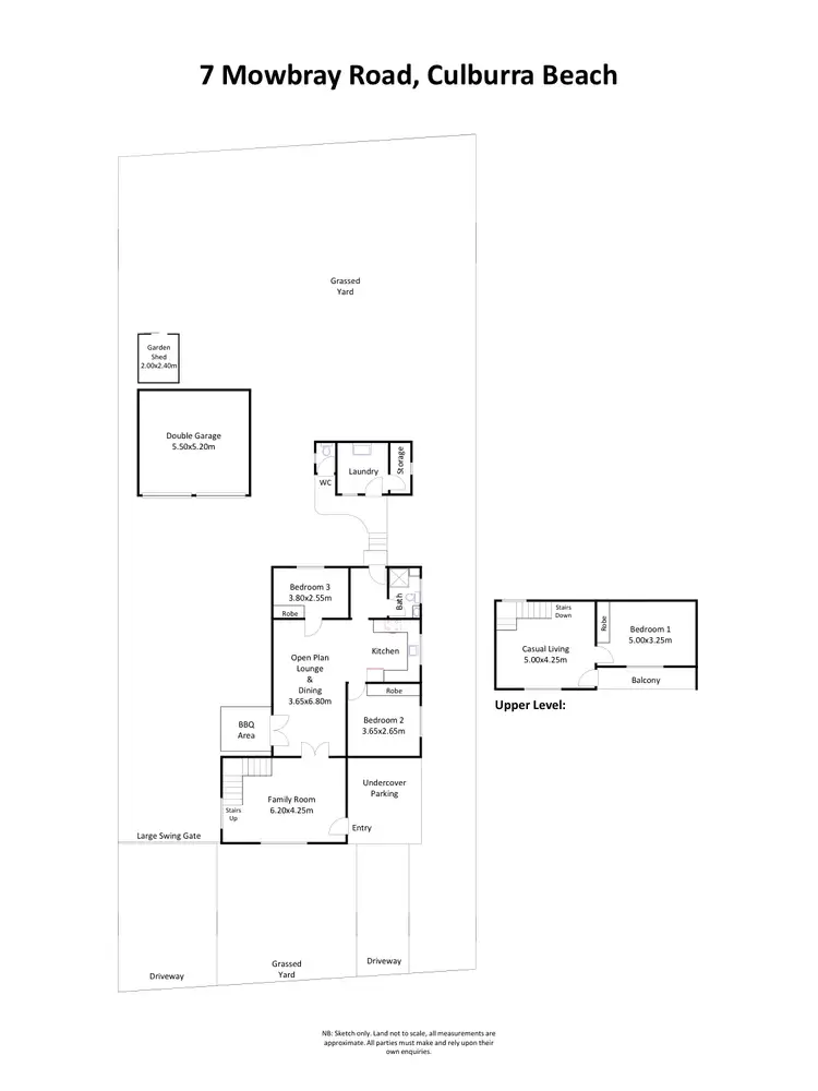 Floorplan of Homely house listing, 7 Mowbray Road, Culburra Beach NSW 2540