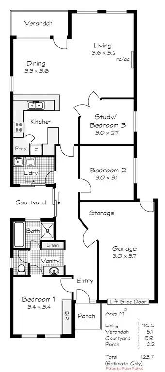 Floorplan of Homely house listing, 6 Goyder Street, Goolwa SA 5214