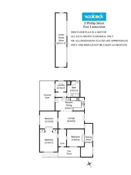 Floorplan of Homely house listing, 8 Philip St, East Launceston TAS 7250