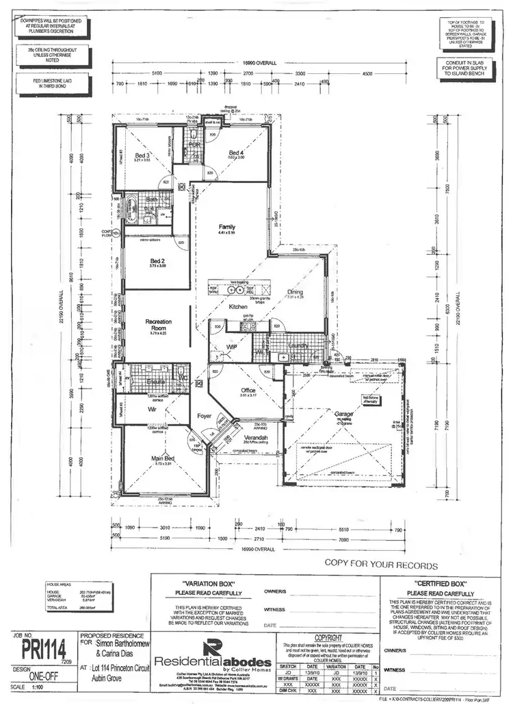 Floorplan of Homely house listing, 24 Princeton Circuit, Aubin Grove WA 6164