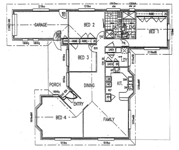 Floorplan of Homely house listing, 1 Headwaters Court, Yandina QLD 4561