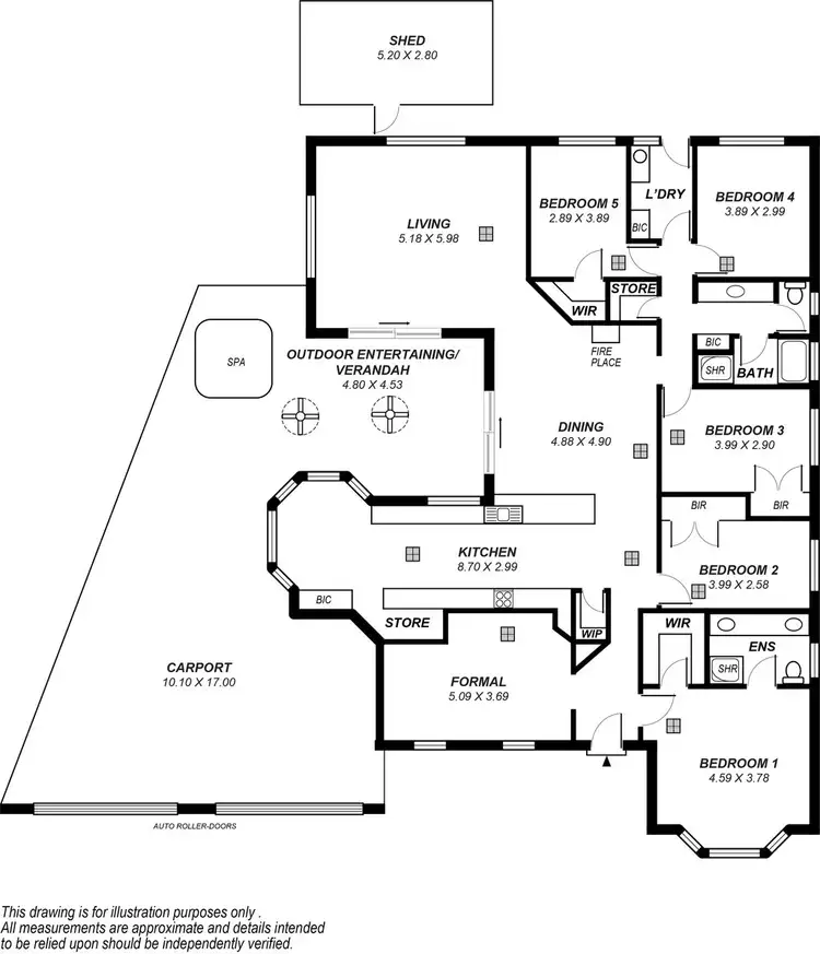 Floorplan of Homely house listing, 23 Coachhouse Drive, Gulfview Heights SA 5096