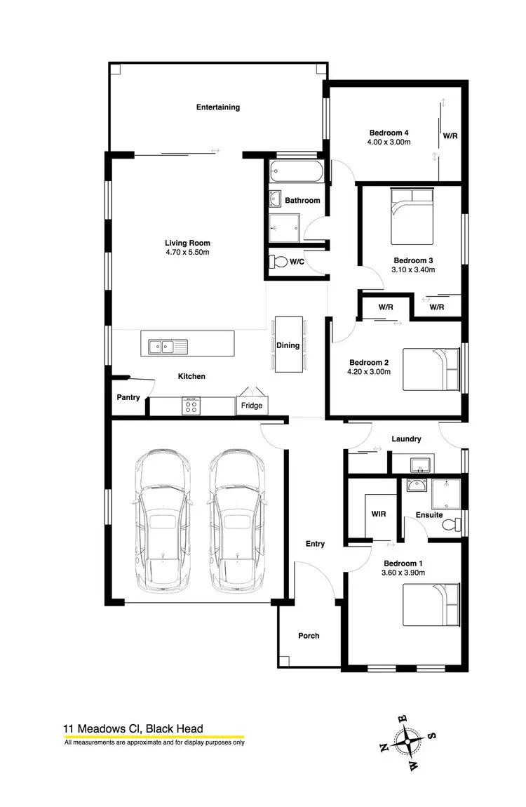 Floorplan of Homely house listing, 11 Meadows Close, Hallidays Point NSW 2430