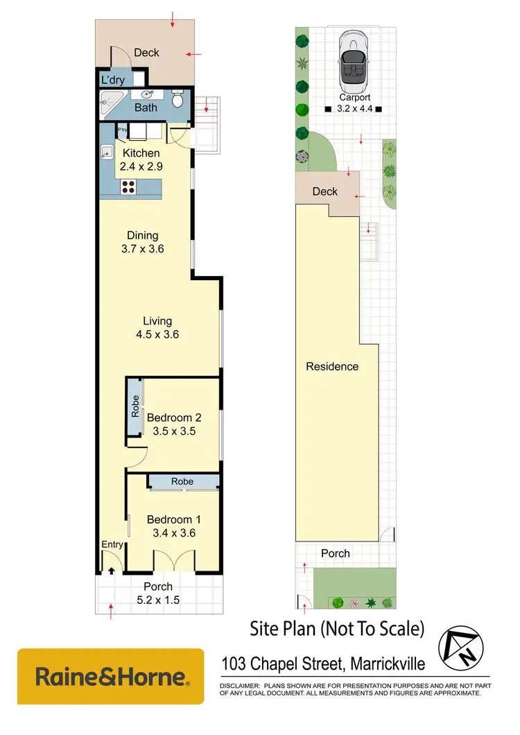 Floorplan of Homely house listing, 103 Chapel Street, Marrickville NSW 2204
