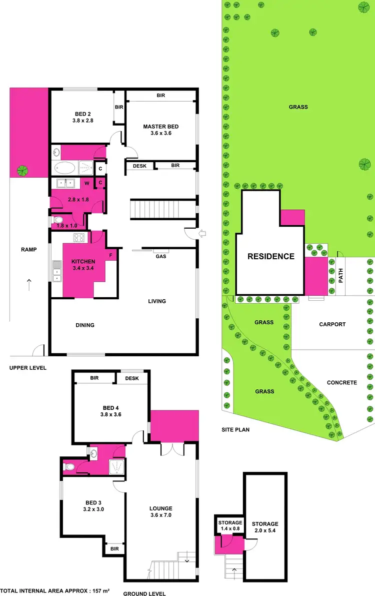 Floorplan of Homely house listing, 93 Camden Road, Newtown VIC 3220