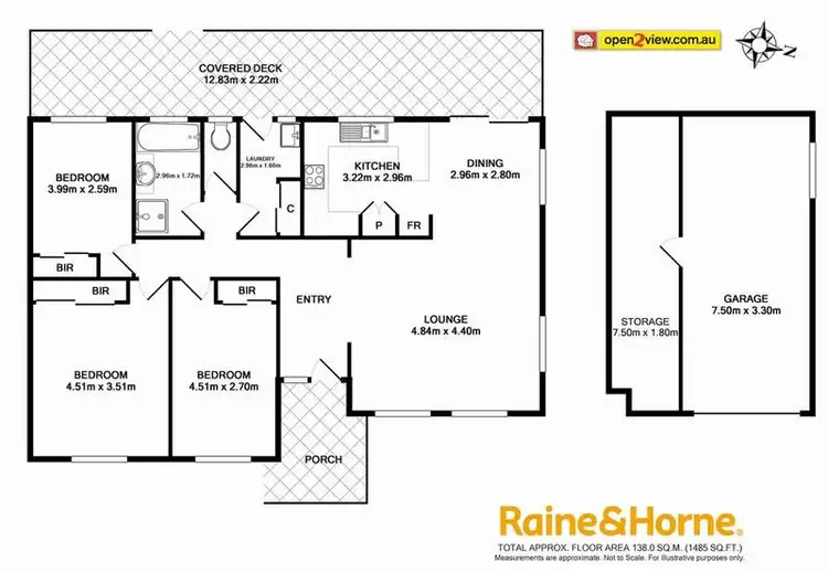 Floorplan of Homely house listing, 15 Karoola Crescent, Surfside NSW 2536