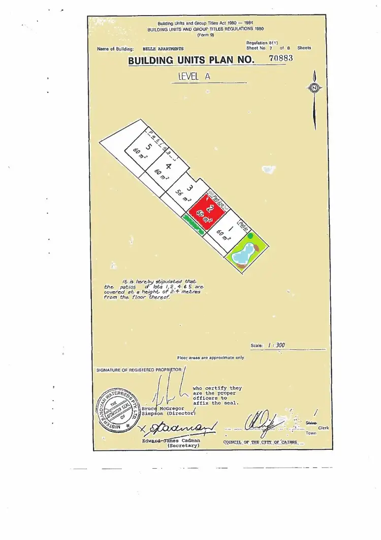 Floorplan of Homely apartment listing, 2/8 Bell Street, Bungalow QLD 4870