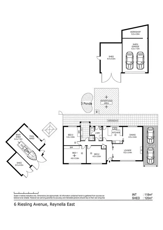 Floorplan of Homely house listing, 6 Riesling Avenue, Reynella East SA 5161