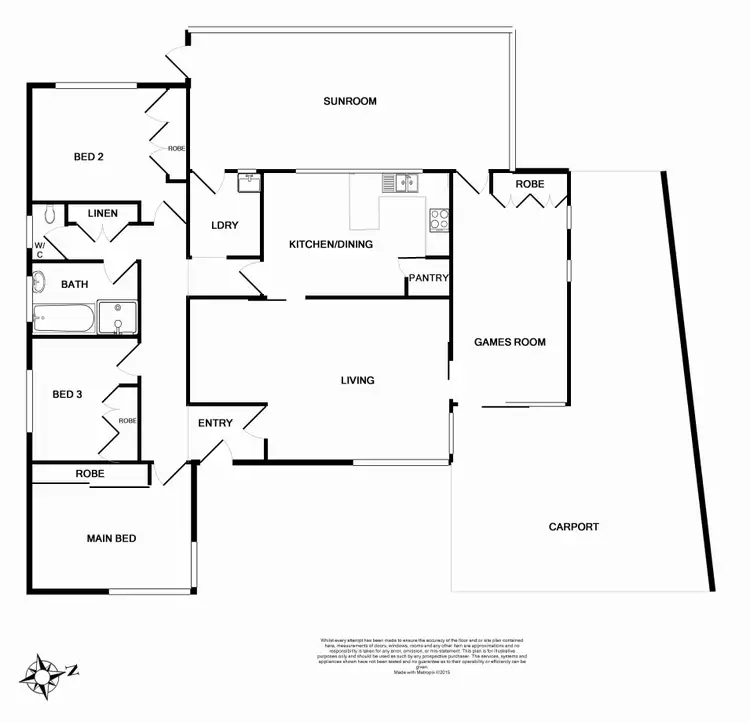 Floorplan of Homely house listing, 131 Brunswick Street, East Maitland NSW 2323