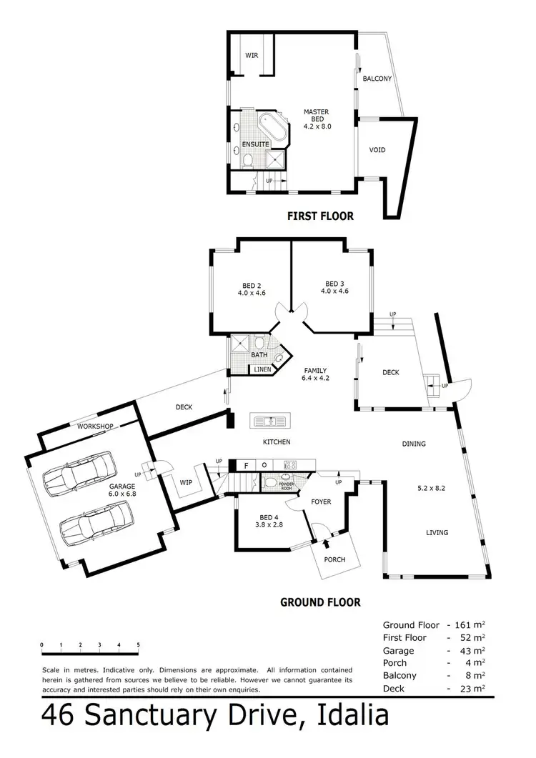 Floorplan of Homely house listing, 46 Sanctuary Drive, Idalia QLD 4811
