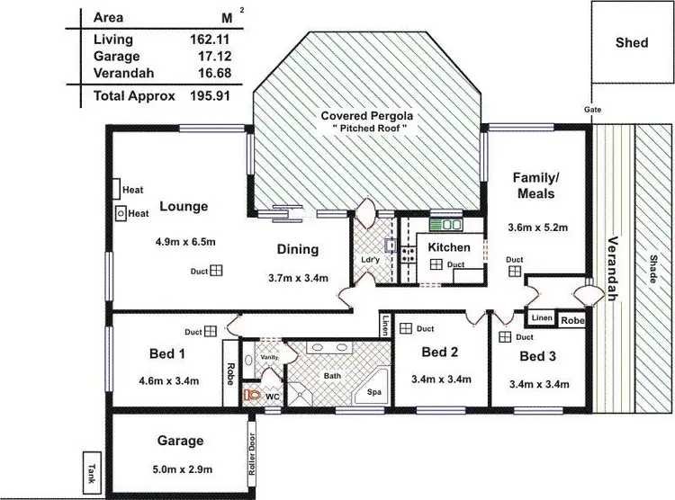 Floorplan of Homely house listing, 29 Bishop Street, Gawler East SA 5118