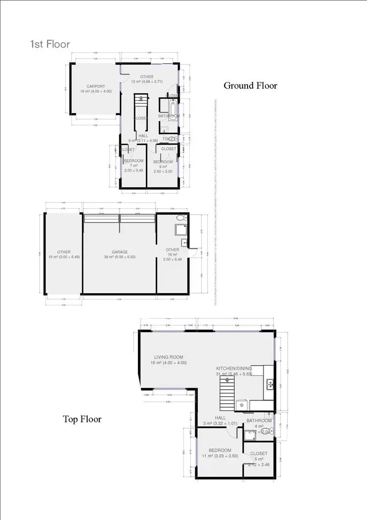 Floorplan of Homely house listing, 10 Queen Street, Invermay TAS 7248