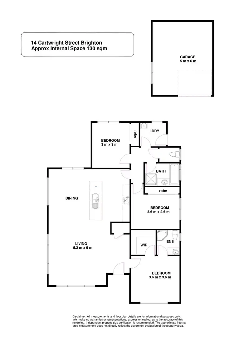 Floorplan of Homely house listing, 14 Cartwright Street, Brighton TAS 7030