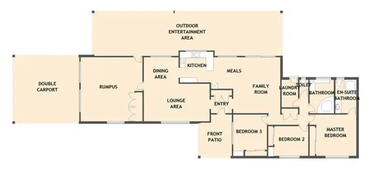 Floorplan of Homely house listing, 45 Melaleuca Drive, Strathpine QLD 4500