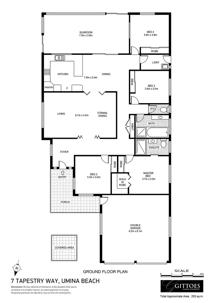 Floorplan of Homely house listing, 7 Tapestry Way, Umina Beach NSW 2257