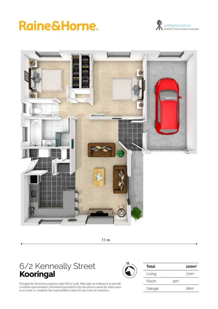 Floorplan of Homely house listing, 6/2 Kenneally Street, Kooringal NSW 2650