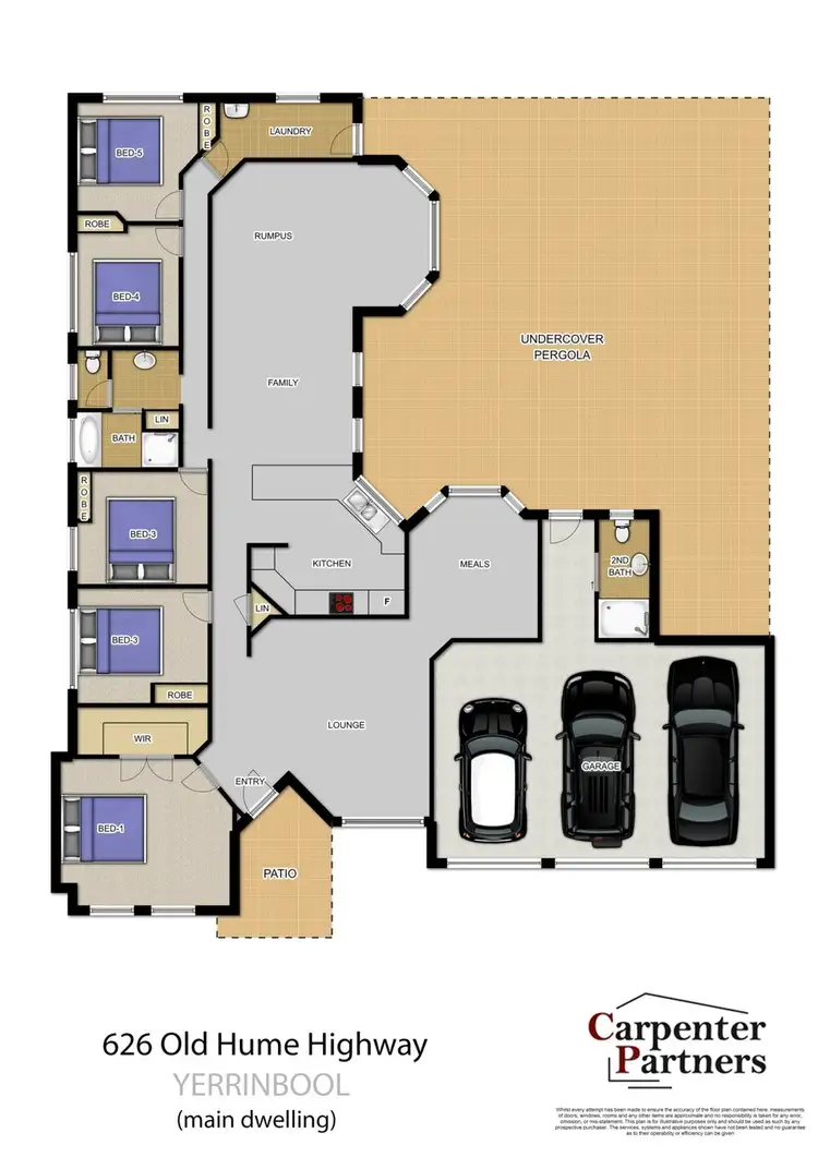 Floorplan of Homely house listing, 626 Old Hume Highway, Yerrinbool NSW 2575