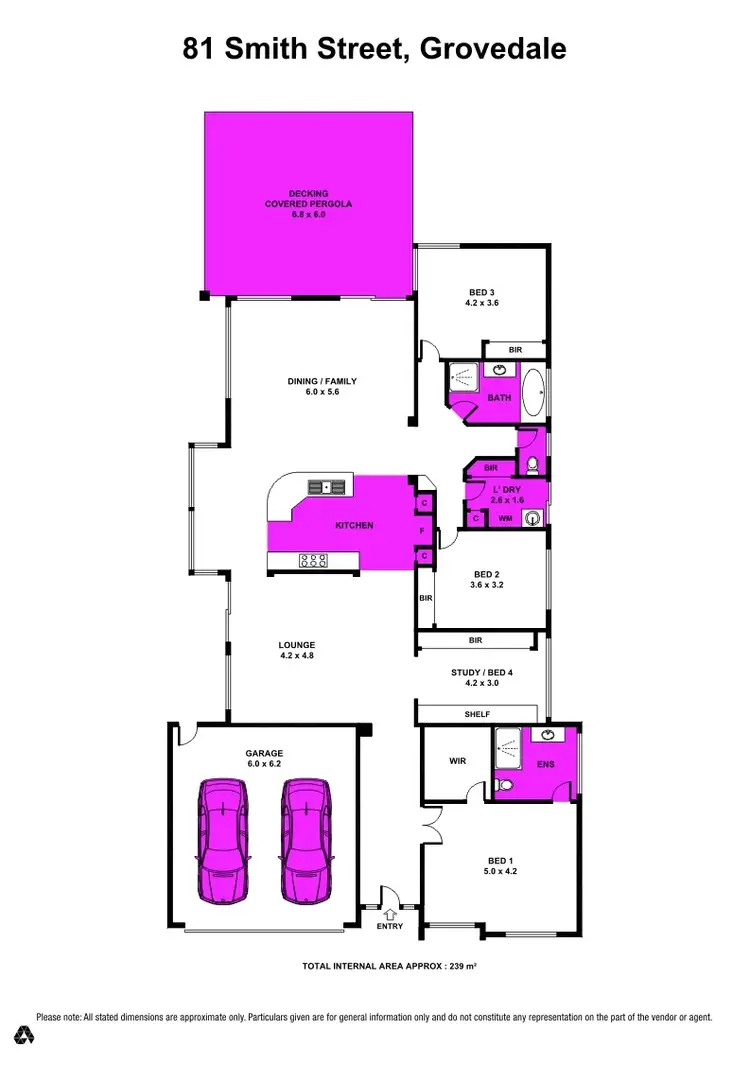 Floorplan of Homely house listing, 81 Smith Street, Grovedale VIC 3216