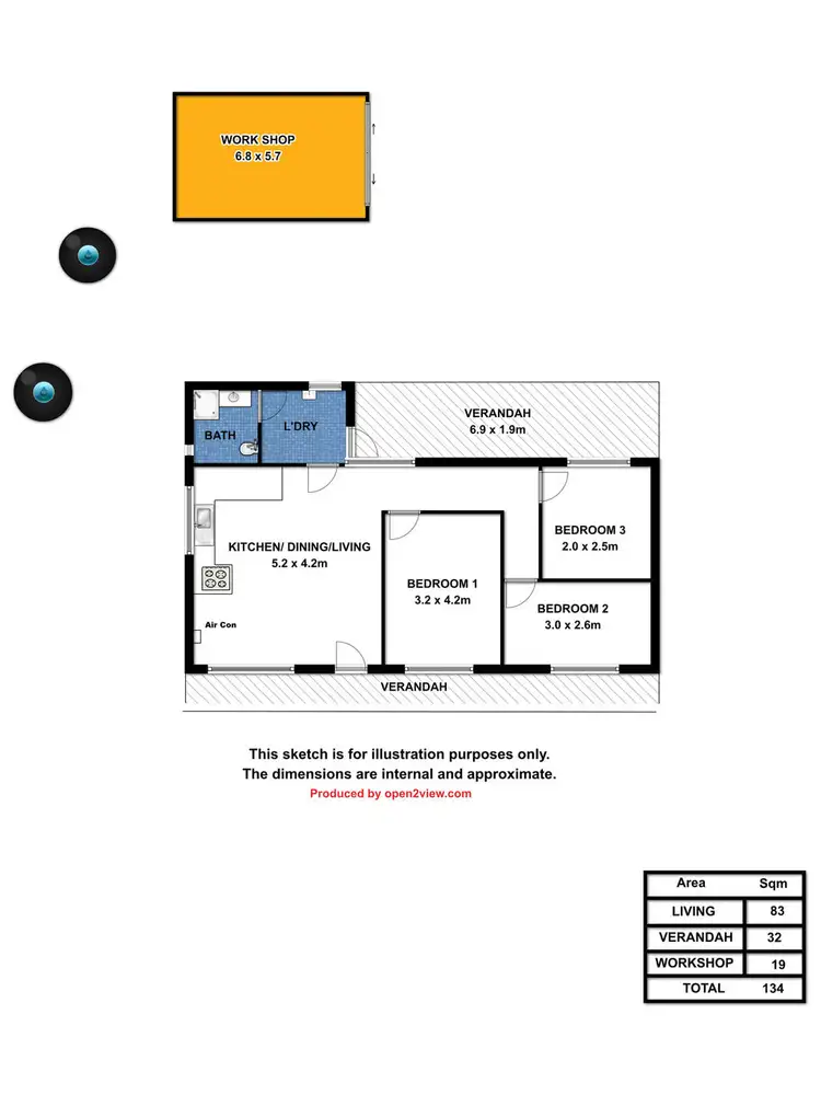 Floorplan of Homely house listing, 622 Jury Street, Webb Beach SA 5501