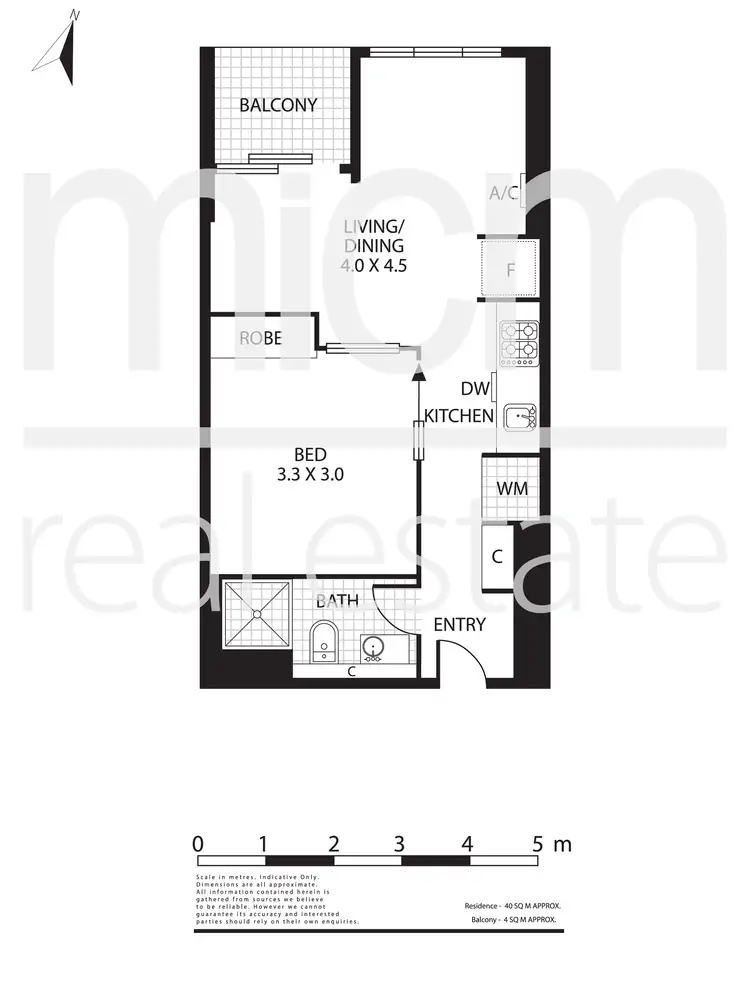 Floorplan of Homely apartment listing, 4906/33 Rose Lane, Melbourne VIC 3000