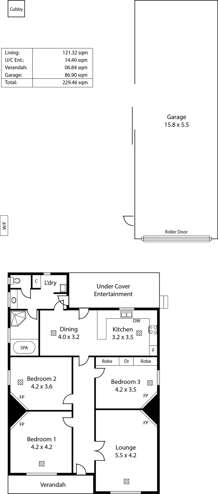 Floorplan of Homely house listing, 11 Montacute Road, Campbelltown SA 5074