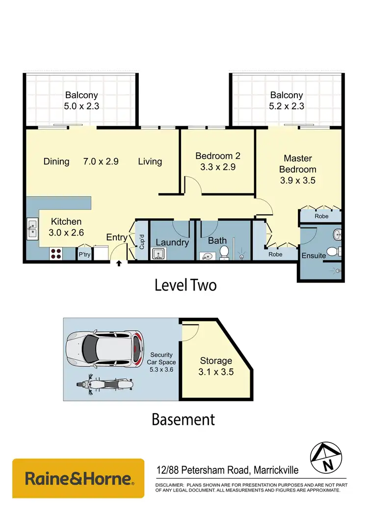 Floorplan of Homely apartment listing, 12/88 Petersham Road, Marrickville NSW 2204